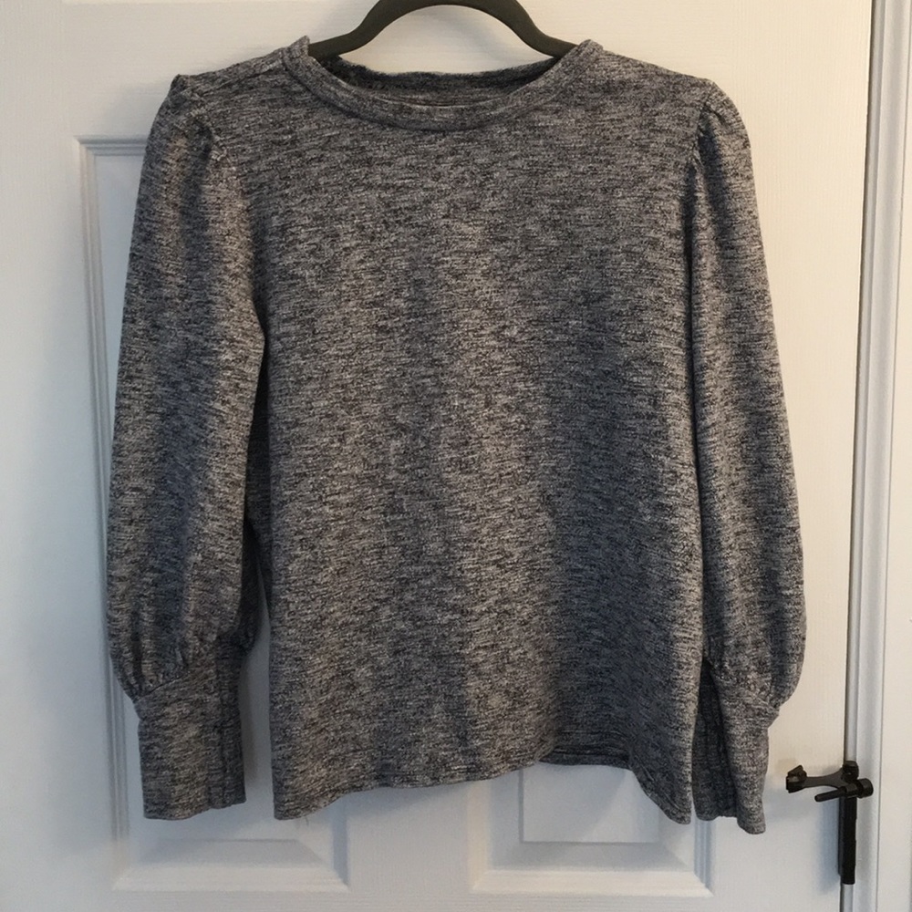 Loft puff sleeve sweater